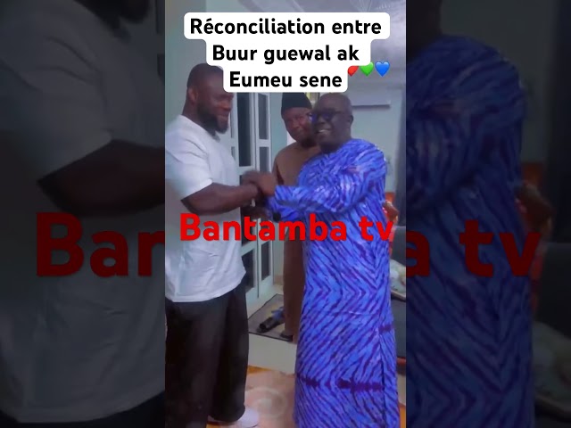 Après leur clash en direct, Buur Guéweul et Eumeu Sène se réconcilient