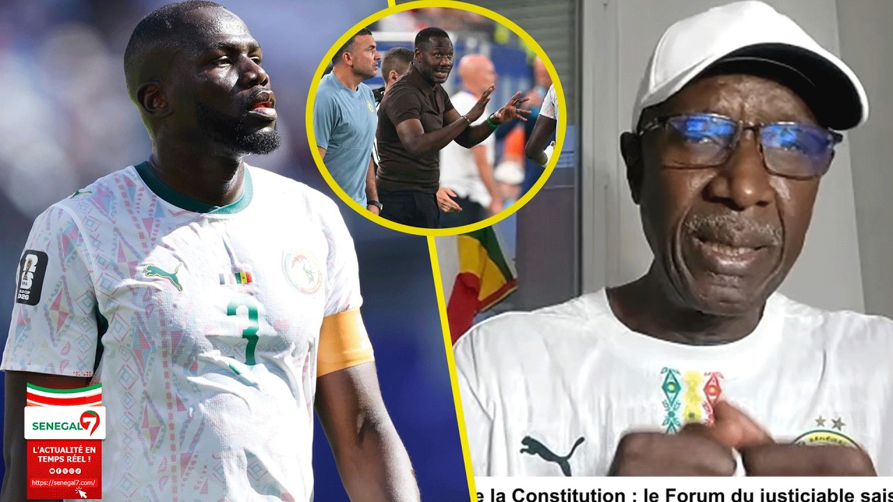 Mondial 2026 : Le doyen Assane Sène valide le retour de Kalidou Koulibaly face à la Belgique