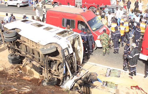 Grand Magal : 188 accidents de la circulation enregistrés, 440 victimes et 16 morts…