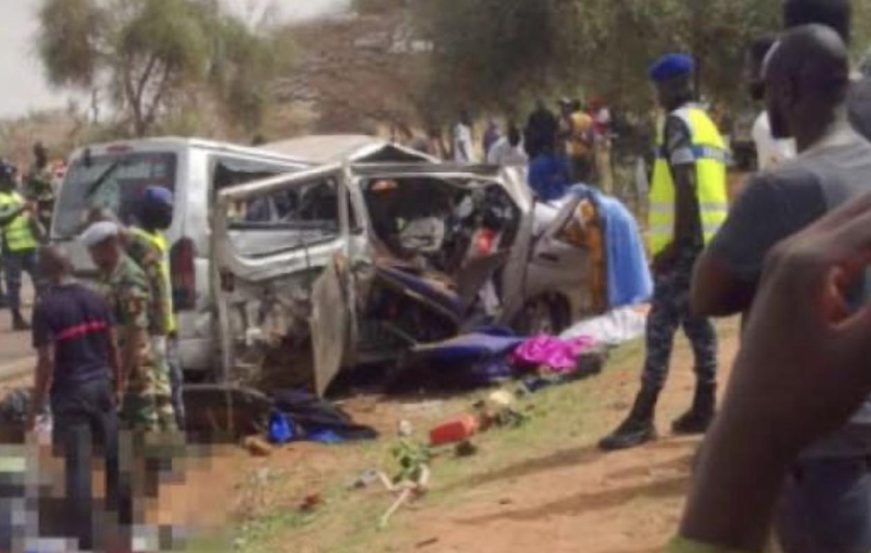 Louga : 04 morts dans un grave accident sur la route du Magal…