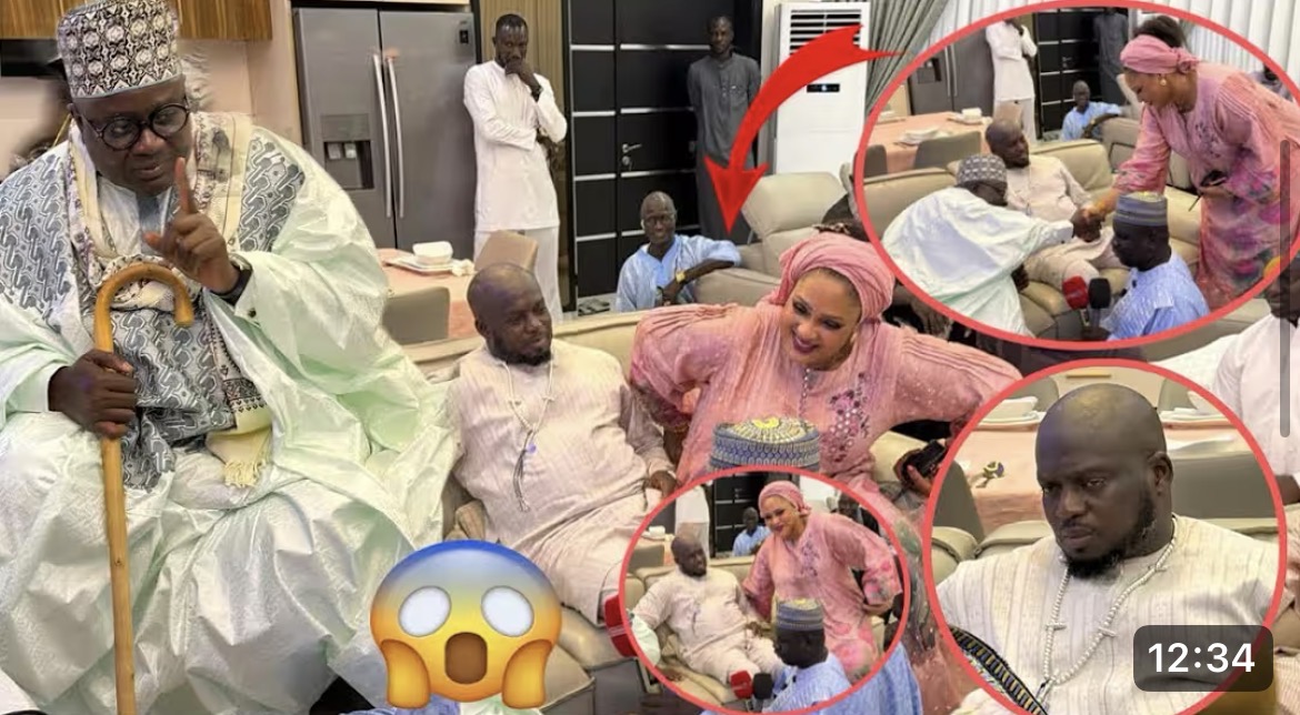 (Vidéo)- « Une épouse exemplaire » : Aziz Ndiaye encense Miss Ndiaye devant Serigne Habib Sy Mansour