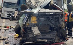 Autoroute à péage : un carambolage impliquant 23 véhicules fait 19 victimes…