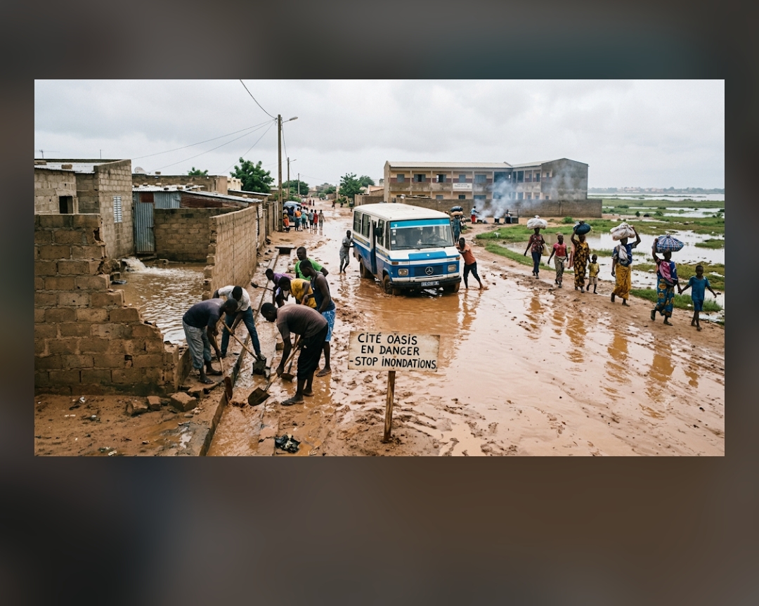 Alerte inondations à Sangalkam : Le Comité local de développement tire la sonnette d&rsquo;alarme