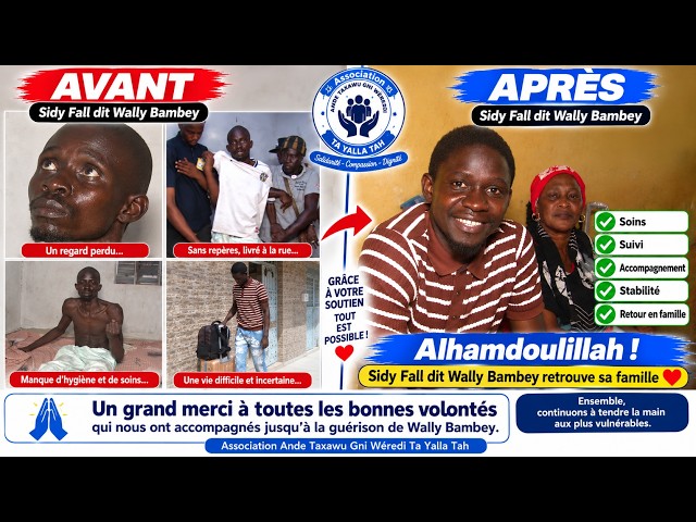Wally Bambey métamorphosé : le chanteur retrouve enfin le chemin de la maison
