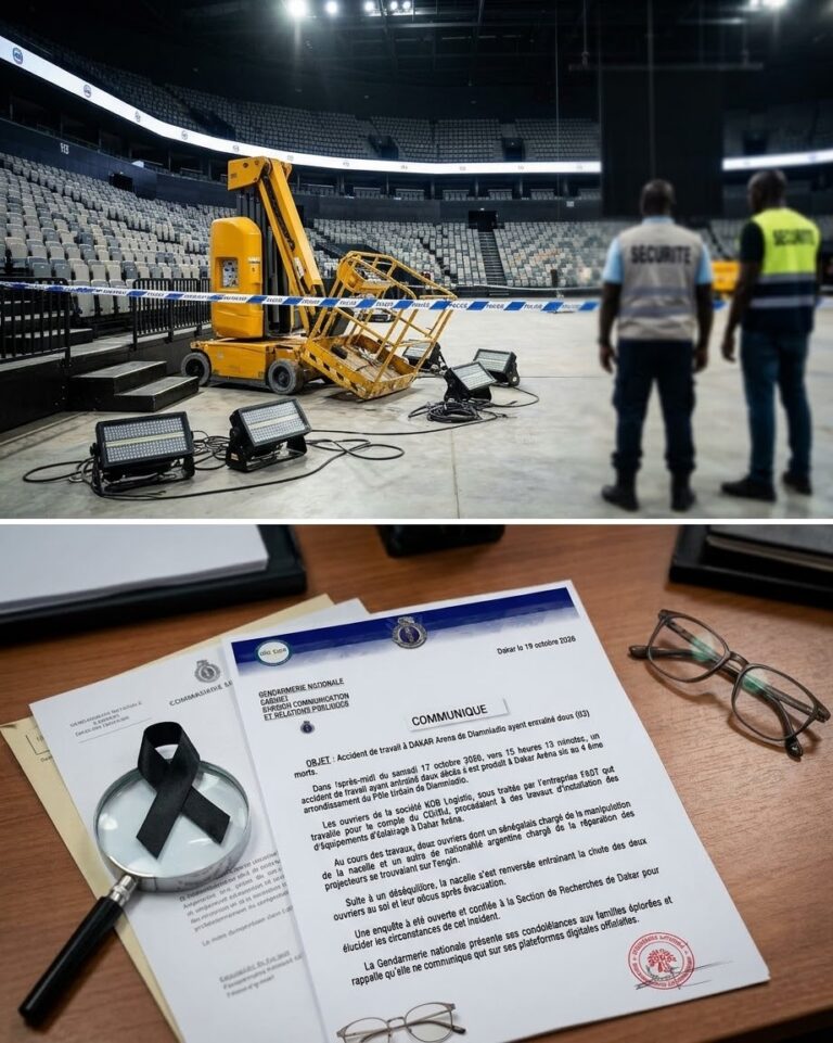 Dakar Aréna : Deux ouvriers perdent la vie dans un tragique accident de travail