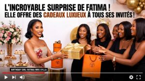 (Vidéo)- Anniversaire Mrs Sylla : au lieu de recevoir des cadeaux, elle en offre à ses invités