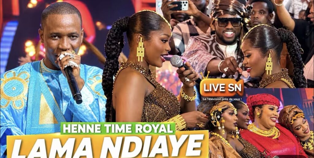 (Vidéo) – Henné Time de Fatou Ndiaye : le chanteur Lama Ndiaye met le feu à la cérémonie…