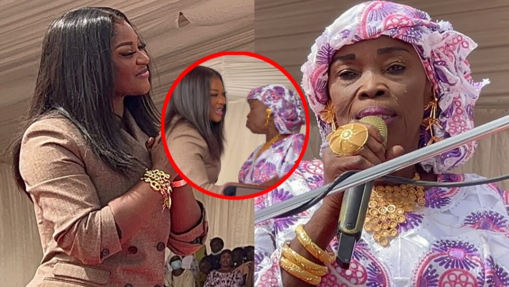 (Vidéo)- Mia Guissé fond en émotion après une chanson de Fatou Laobé