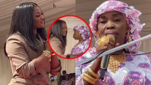 (Vidéo)- Mia Guissé fond en émotion après une chanson de Fatou Laobé