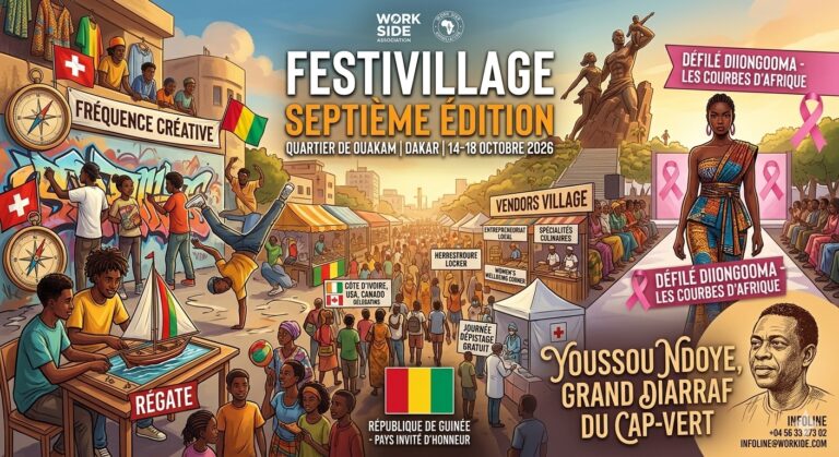 L’art et l’engagement au cœur de Dakar : la 7ᵉ édition du Festivillage s’annonce grandiose à Ouakam !